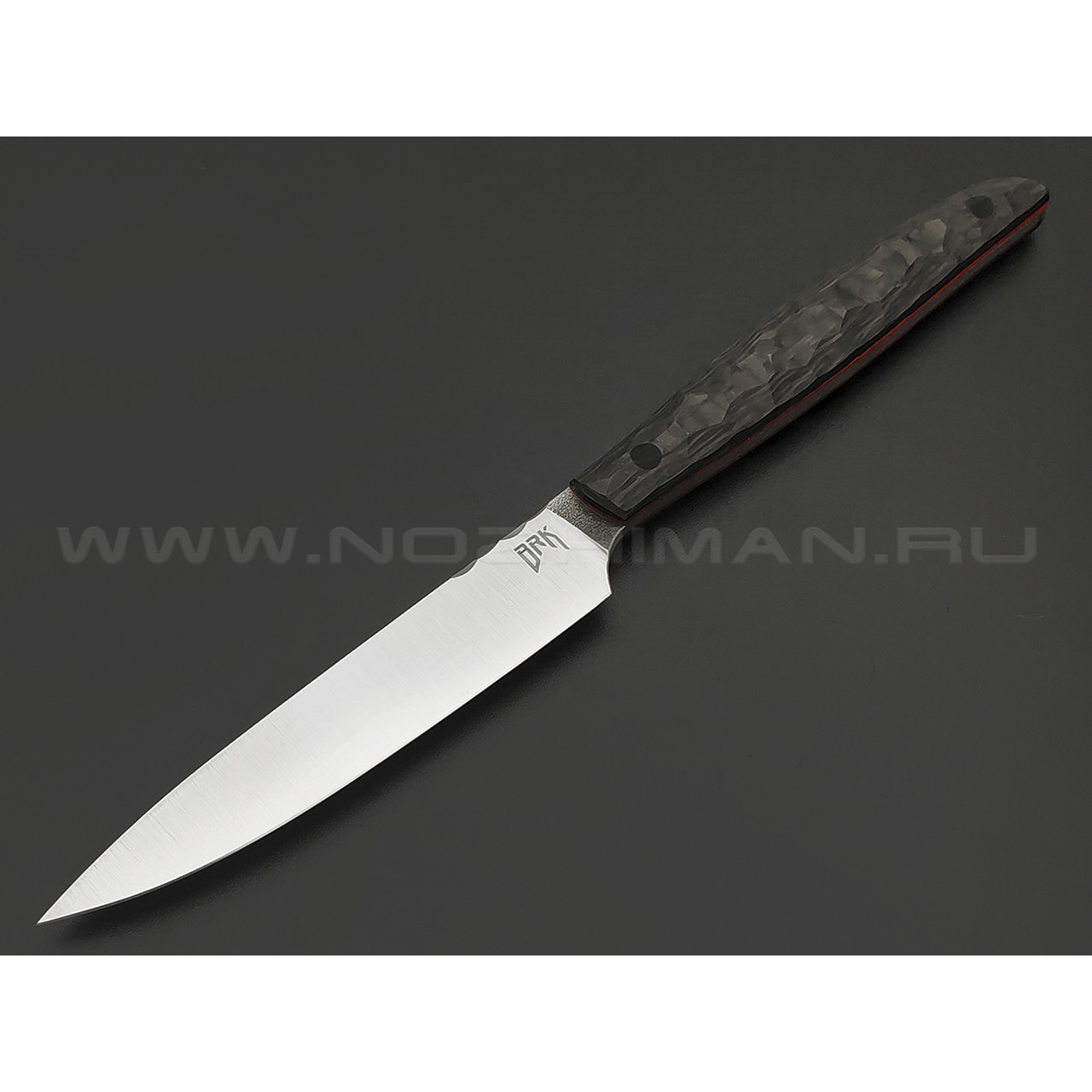 БРК кухонный нож Овощной BX0212 сталь LO-PM 63, рукоять Карбон