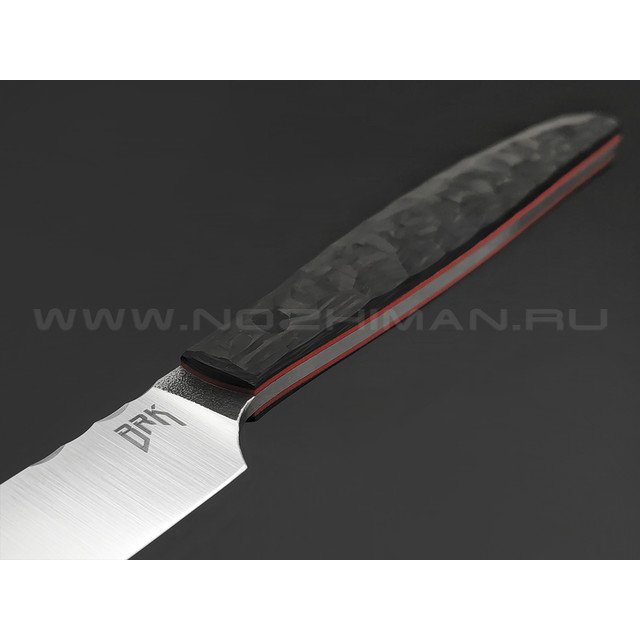 БРК кухонный нож Овощной BX0212 сталь LO-PM 63, рукоять Карбон
