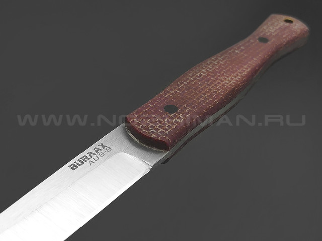 BRK нож BX0207 сталь Aus-8, рукоять Micarta maroon