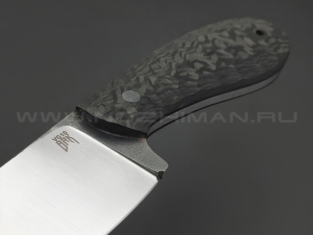 BRK нож Пирожок BX0223 сталь VG-10 satin, рукоять Carbon fiber