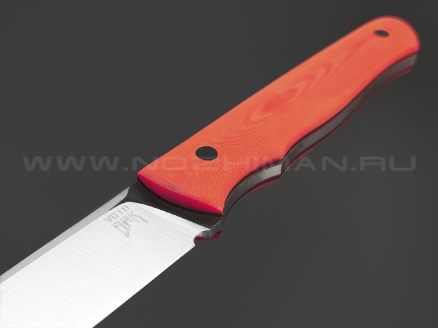 BRK нож Fin XL BX0225 сталь VG-10 satin, рукоять Micarta neon orange