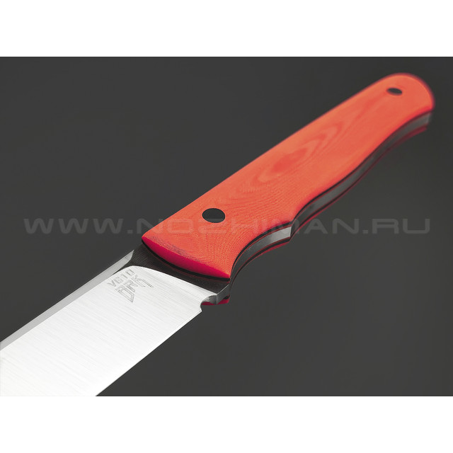 BRK нож Fin XL BX0225 сталь VG-10 satin, рукоять Micarta neon orange
