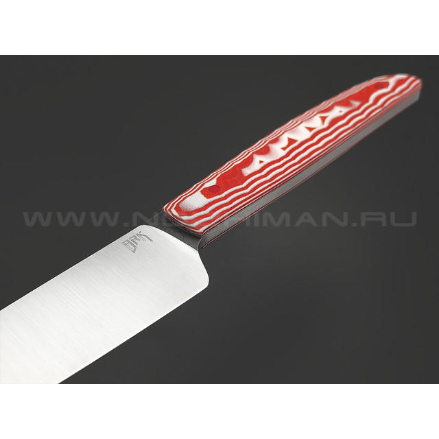 BRK кухонный нож Utility BX0219 сталь Aus-10Co, рукоять G10 red & white