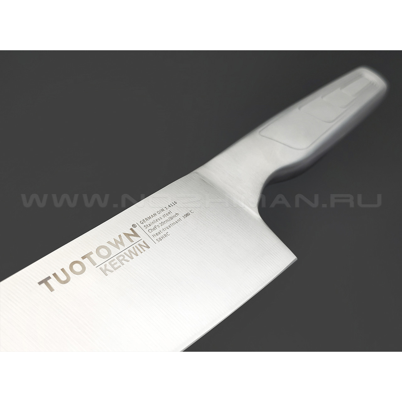 TuoTown Kerwin Chefs 20 см 258020 сталь German 1.4116, рукоять Stainless steel