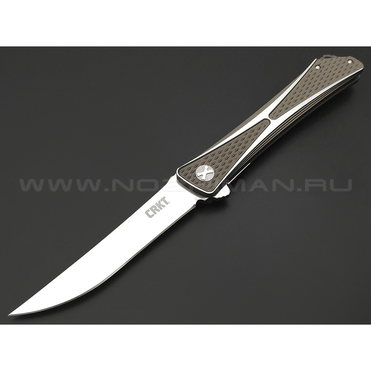 Нож CRKT Jumbones 7532 сталь Aus-8, рукоять Aluminium
