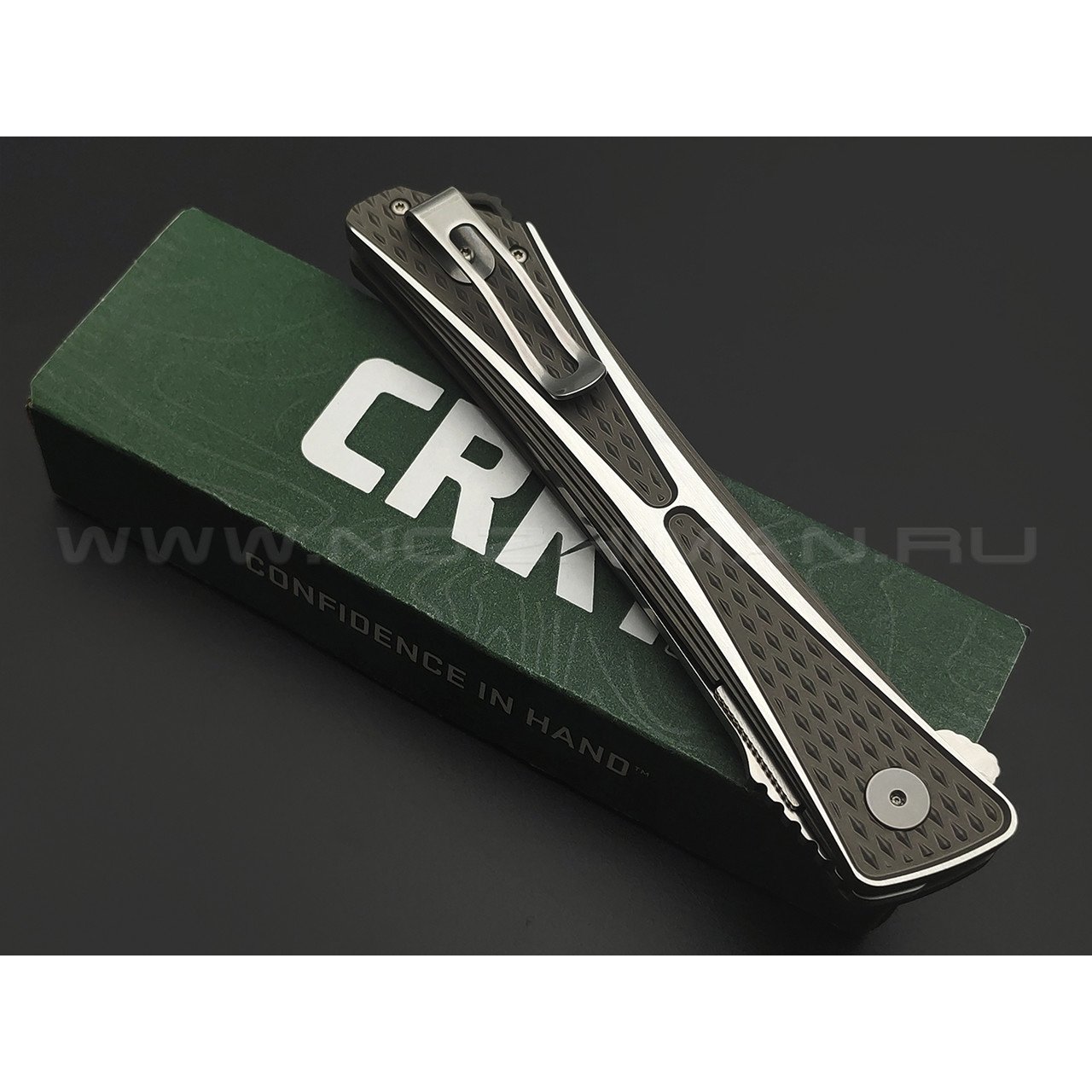 Нож CRKT Jumbones 7532 сталь Aus-8, рукоять Aluminium