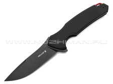 Mr.Blade складной нож Hellcat сталь VG-10 blackwash, рукоять G10 black