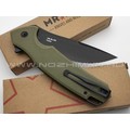 Mr.Blade складной нож Hellcat сталь VG-10 блэквош, рукоять G10 olive Mr.Blade складной нож Hellcat сталь VG-10 блэквош, рукоять G10 olive