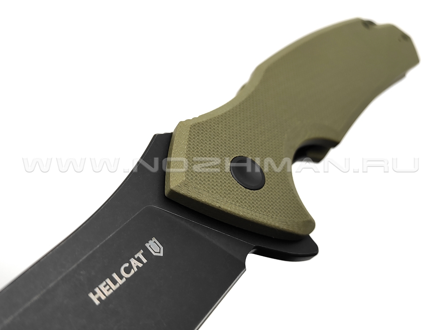 Mr.Blade складной нож Hellcat сталь VG-10 blackwash, рукоять G10 olive