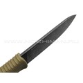 Mr.Blade нож BAT-B сталь 8Cr14 black стоунвош, рукоять TPR olive Mr.Blade нож BAT-B сталь 8Cr14 black стоунвош, рукоять TPR olive