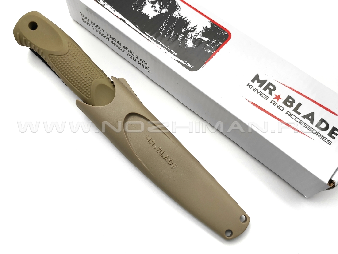 Mr.Blade нож BAT MB105 сталь 8Cr14 black stonewash, рукоять TPR olive