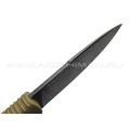 Mr.Blade нож BAT MB105 сталь 8Cr14 black стоунвош, рукоять TPR olive Mr.Blade нож BAT MB105 сталь 8Cr14 black стоунвош, рукоять TPR olive