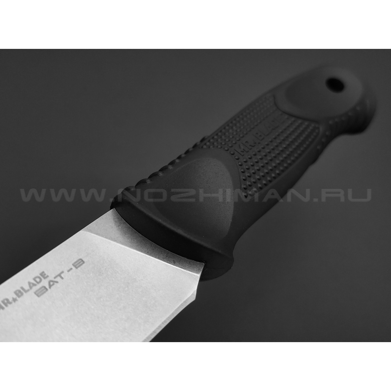 Mr.Blade нож BAT-B MB106 сталь 8Cr14 стоунвош, рукоять TPR black