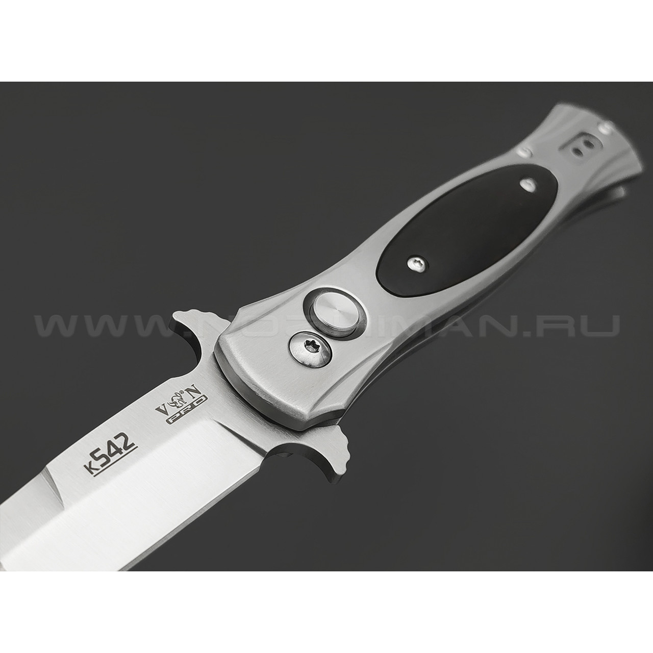 VN Pro автоматический нож Hornet Satin K542 сталь Aus-8, рукоять Дерево, Сталь