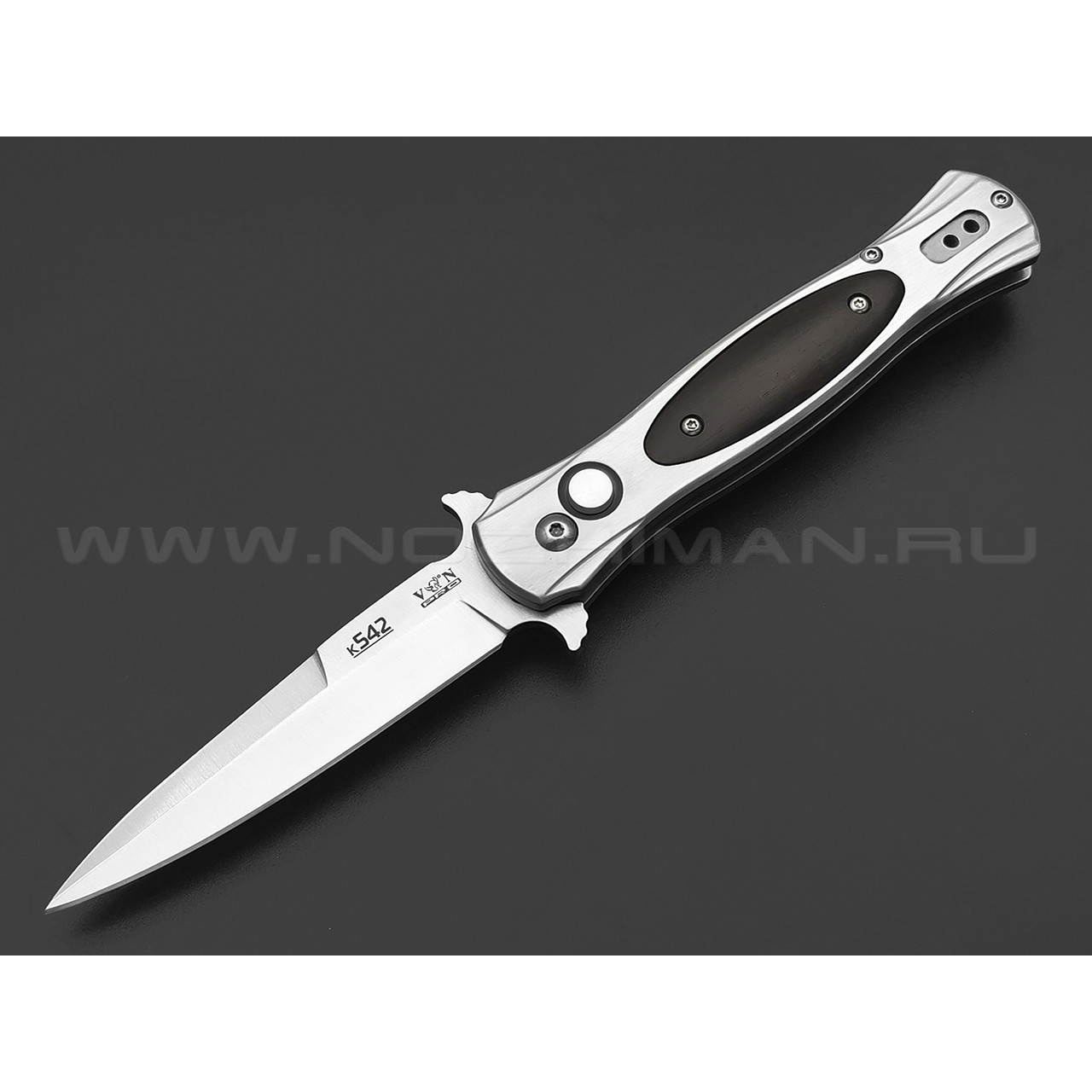 VN Pro автоматический нож Hornet Satin K542 сталь Aus-8, рукоять Дерево, Сталь
