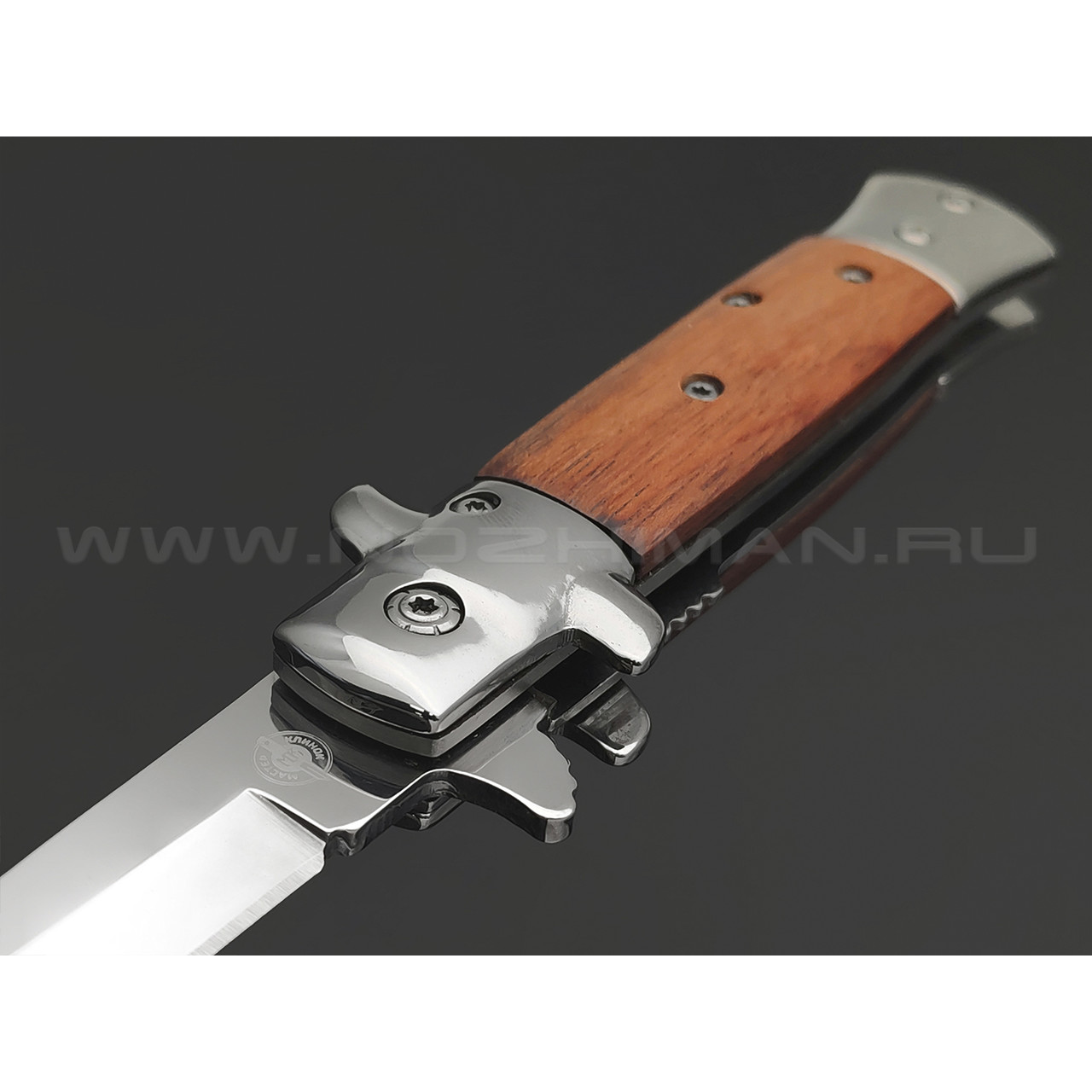 Мастер Клинок нож M906 сталь 420, рукоять Дерево, Сталь