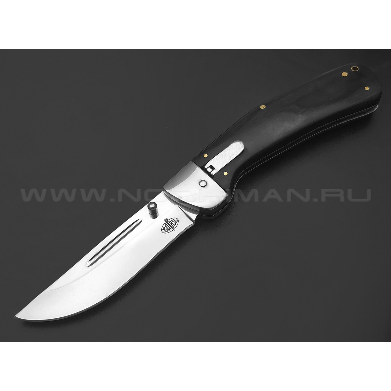Витязь автоматический нож Стриж B192-34 сталь 65Х13, рукоять Дерево, сталь