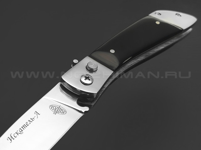 Витязь автоматический нож Искатель-А B239-341 сталь 65Х13, рукоять Карболит, сталь