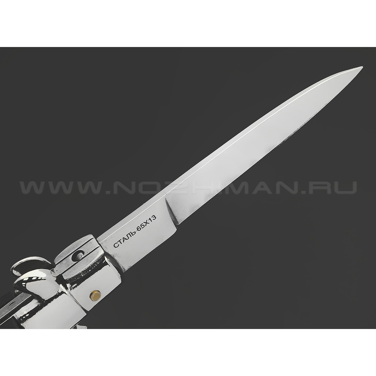 Витязь автоматический нож Корсиканец B243-341 сталь 65Х13, рукоять Карболит, сталь