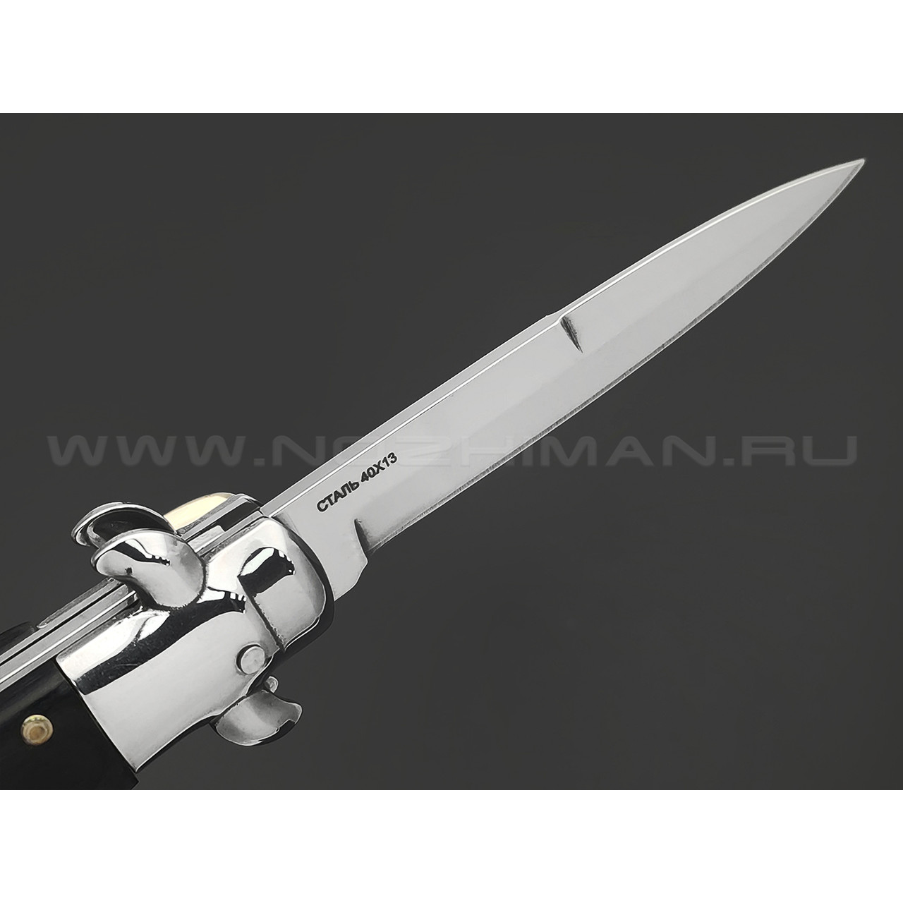 Витязь автоматический нож Аль-Капоне B195-34 сталь 40Х13, рукоять Дерево, сталь
