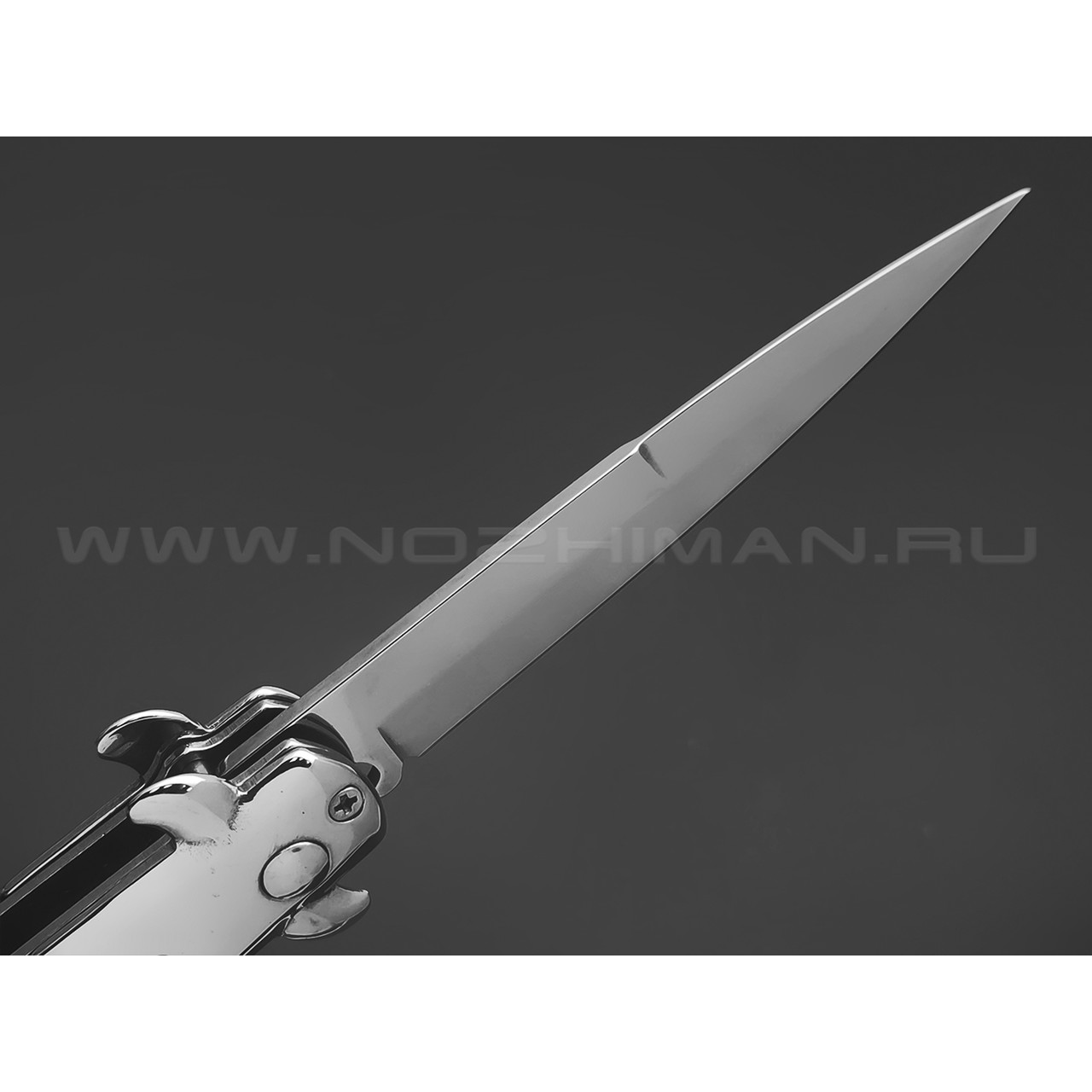 Мастер Клинок автоматический нож MA075-2 сталь 420, рукоять Дерево, Сталь