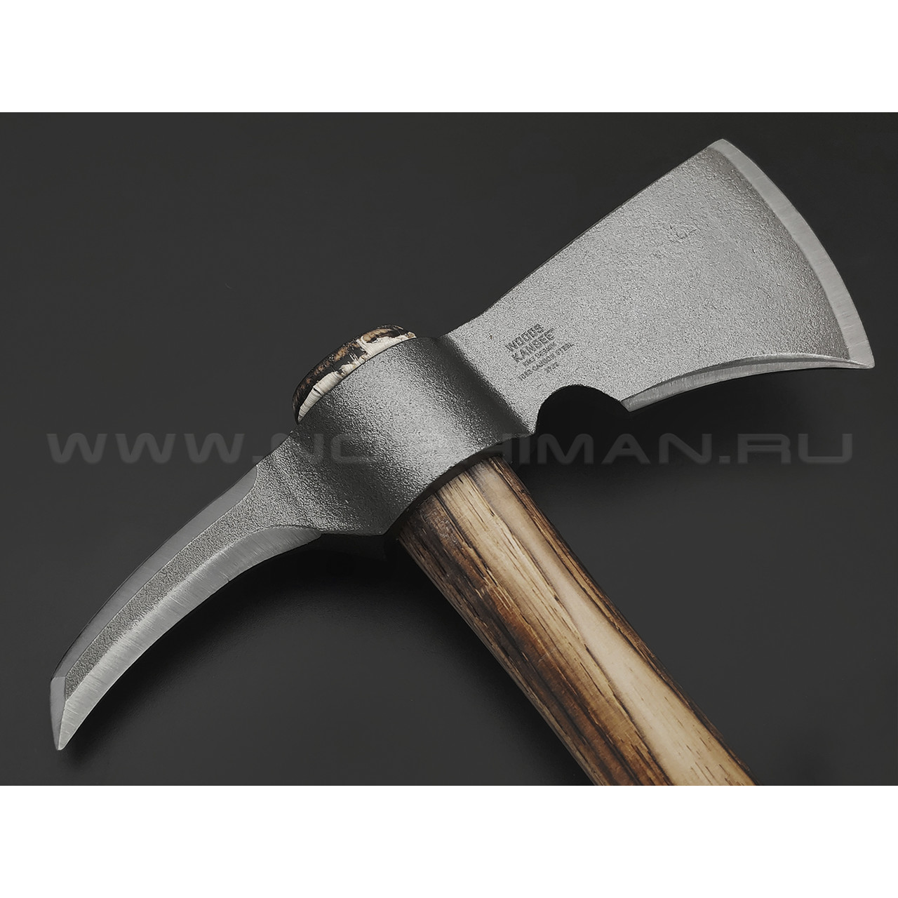 Топор CRKT Woods Kangee T-hawk 2735 сталь 1055 Carbon, рукоять Дерево гикори