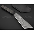 Волчий Век нож НДК 17 Custom Koi сталь Niolox WA, рукоять Carbon fiber, мозаичные пины