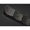 Волчий Век нож НДК 17 Custom Koi сталь Niolox WA, рукоять Carbon fiber, мозаичные пины