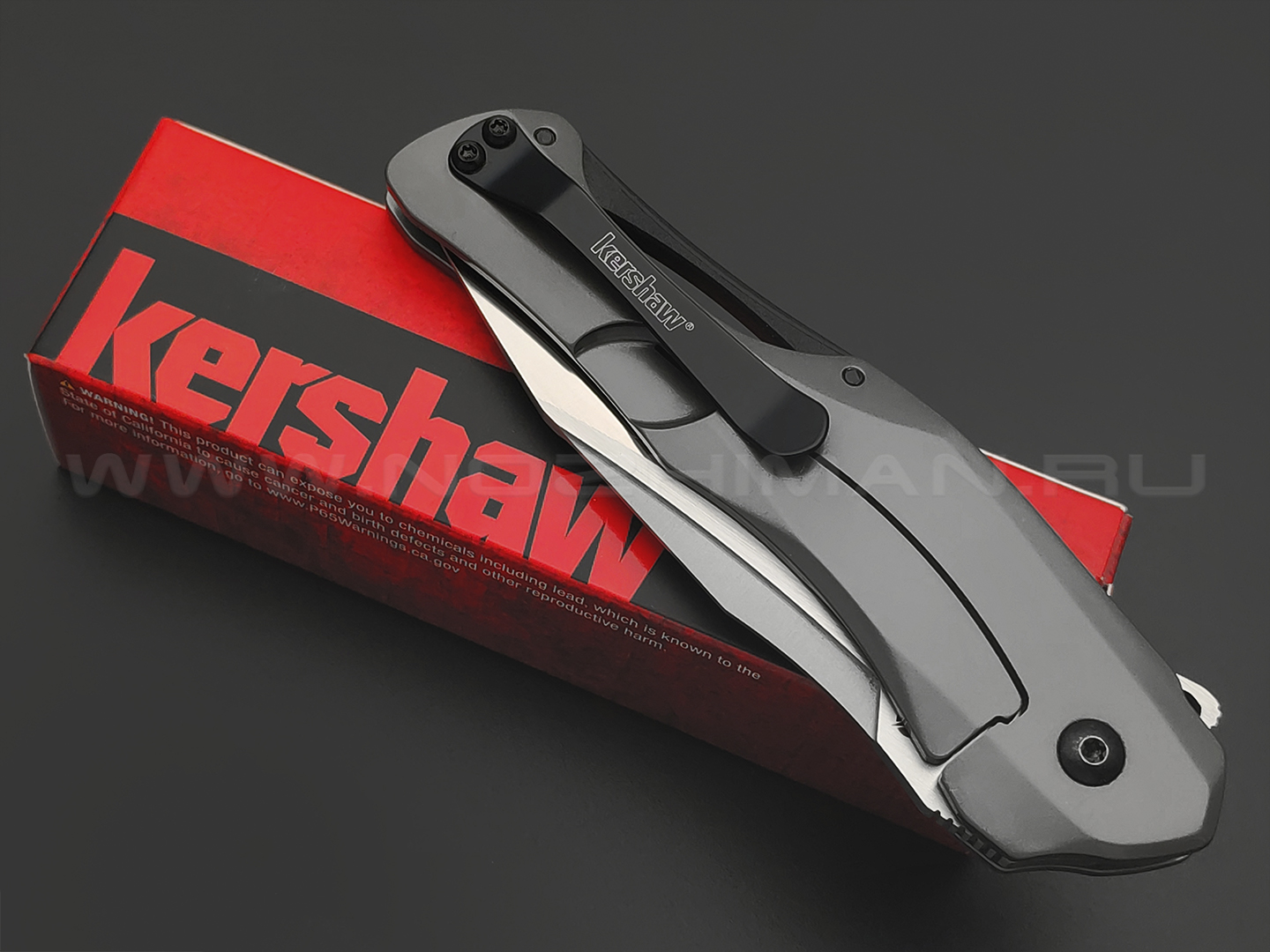 Нож Kershaw Collateral 5500 сталь D2, рукоять Carbon fiber, steel