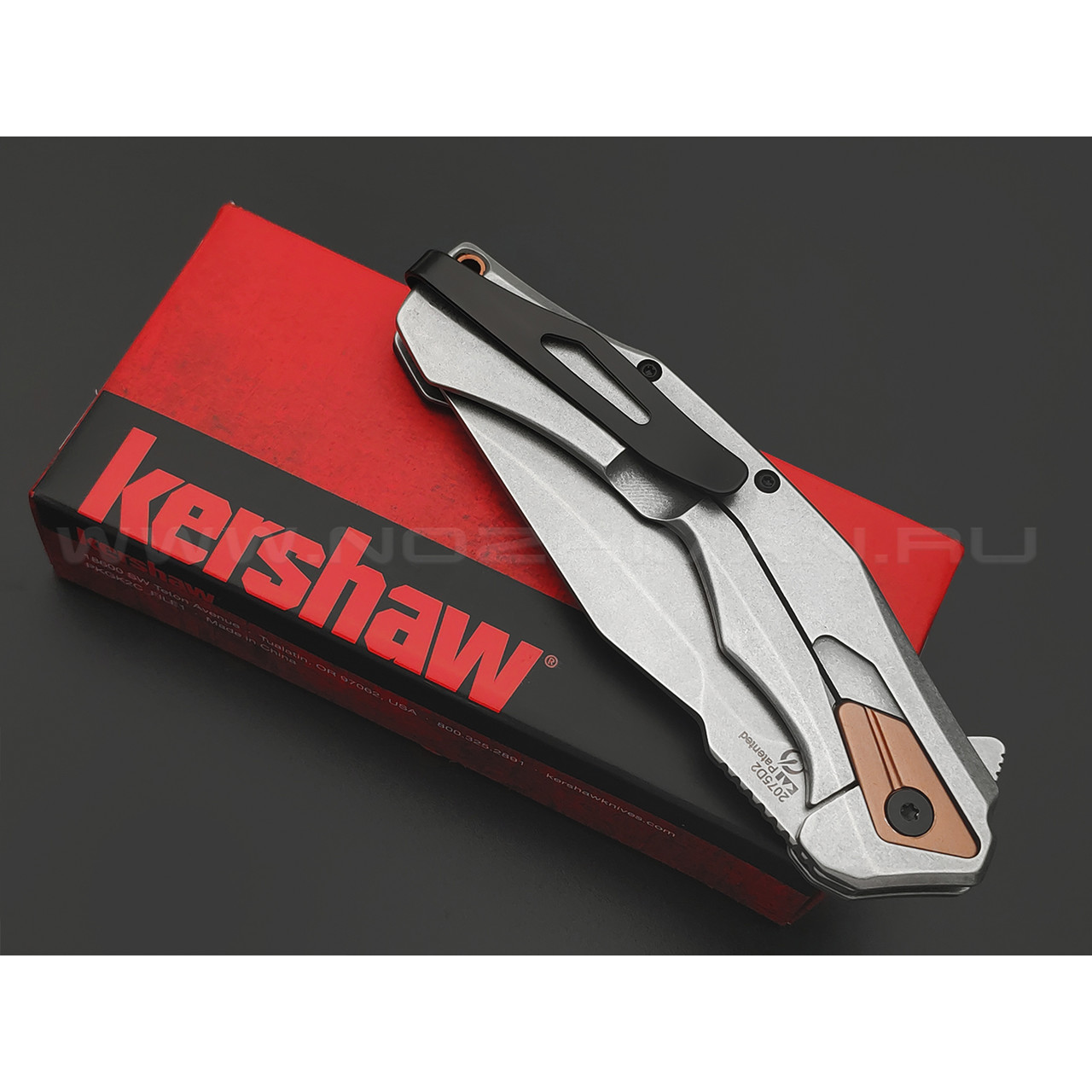 Нож Kershaw Payout 2075 сталь D2, рукоять G10, stainless steel