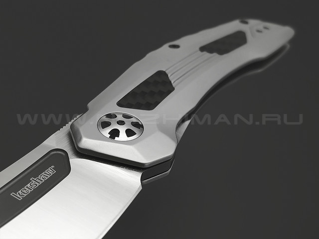 Нож Kershaw Norad 5510 сталь D2 satin-PVD, рукоять Carbon fiber, steel