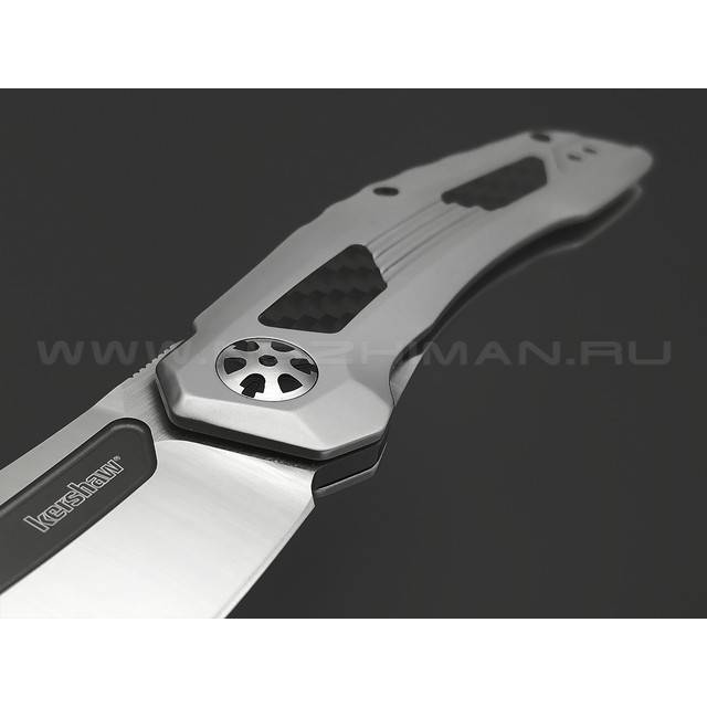 Нож Kershaw Norad 5510 сталь D2 satin-PVD, рукоять Carbon fiber, steel