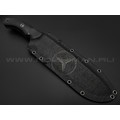 Волчий Век нож Команданте XL Custom сталь PGK WA, рукоять G10 black, carbon fiber Волчий Век нож Команданте XL Custom сталь PGK WA, рукоять G10 black, carbon fiber