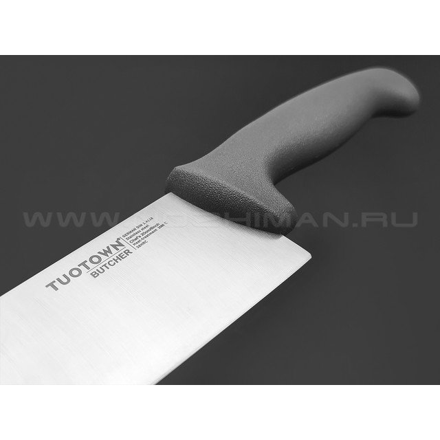 TuoTown Butcher Chefs 20 см 230801 сталь German 1.4116, рукоять ABS grey