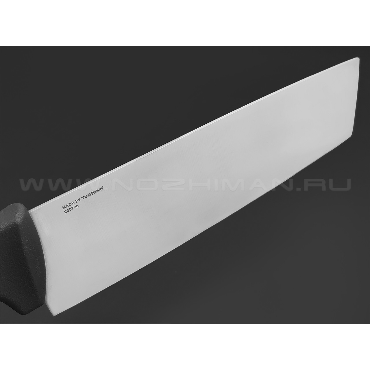 TuoTown Butcher Chopping 18 см 230706 сталь German 1.4116, рукоять ABS grey
