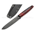 Волчий Век нож Слоник Custom сталь 95Х18 WA, рукоять Стаб. карельская береза, G10