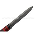 Волчий Век нож Слоник Custom сталь 95Х18 WA, рукоять Стаб. карельская береза, G10