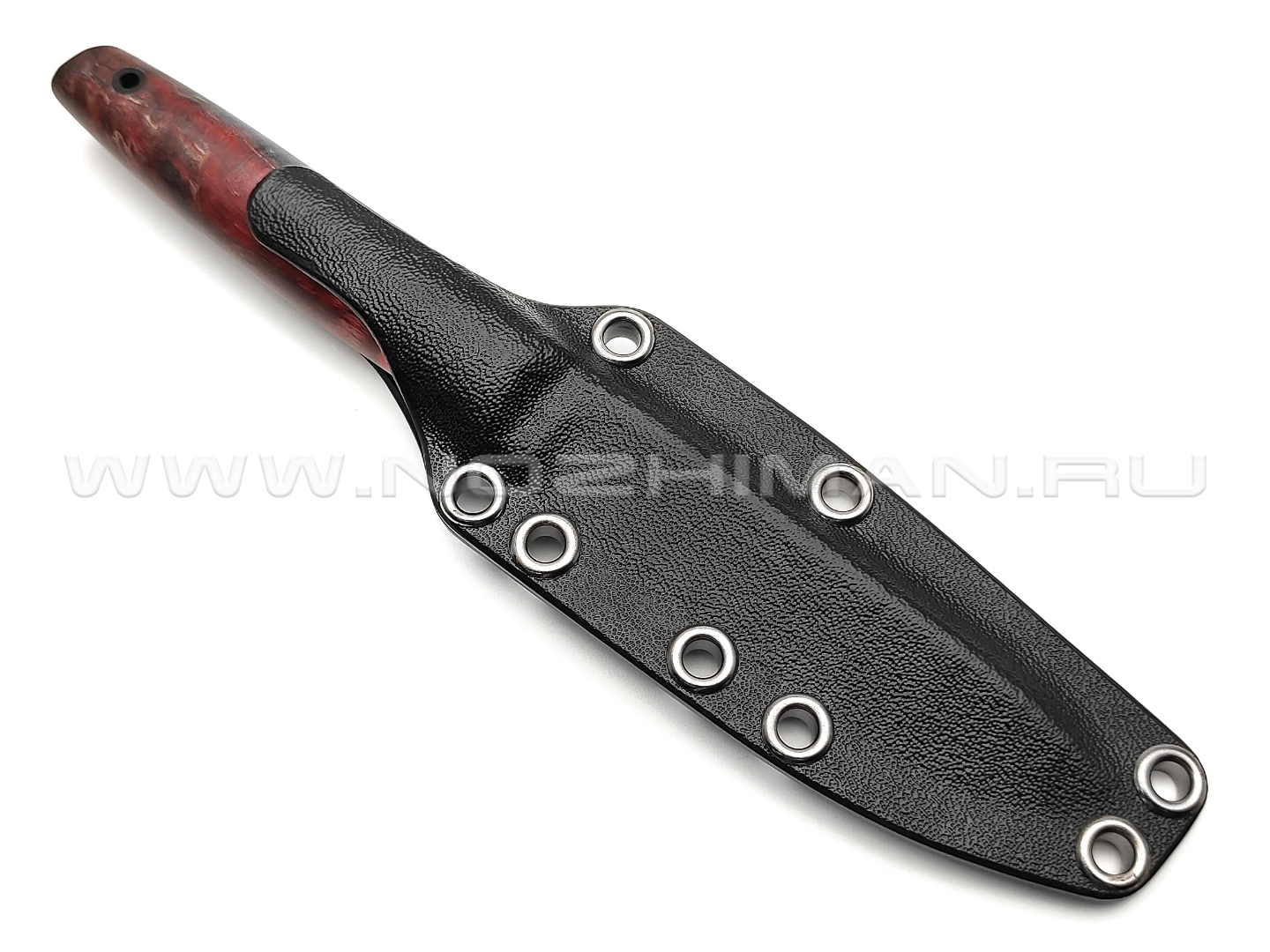 Волчий Век нож Слоник Custom сталь 95Х18 WA, рукоять Стаб. карельская береза, G10