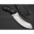 Волчий Век нож Кондрат 12 сталь N690 WA satin, рукоять G10 black Волчий Век нож Кондрат 12 сталь N690 WA satin, рукоять G10 black