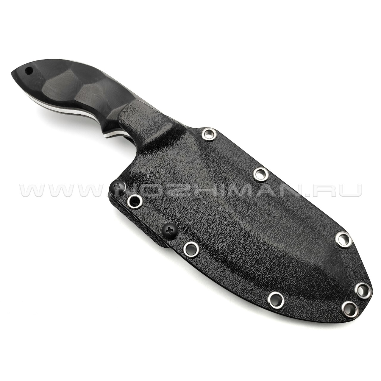 Волчий Век нож Кондрат 12 сталь N690 WA satin, рукоять G10 black