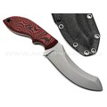 Волчий Век нож Кондрат 10 сталь N690 WA стоунвош, рукоять G10 black & red