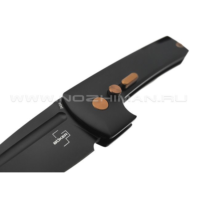 Нож Boker Plus Harlock Mini 01BO392 сталь 154СМ, рукоять Aluminium black
