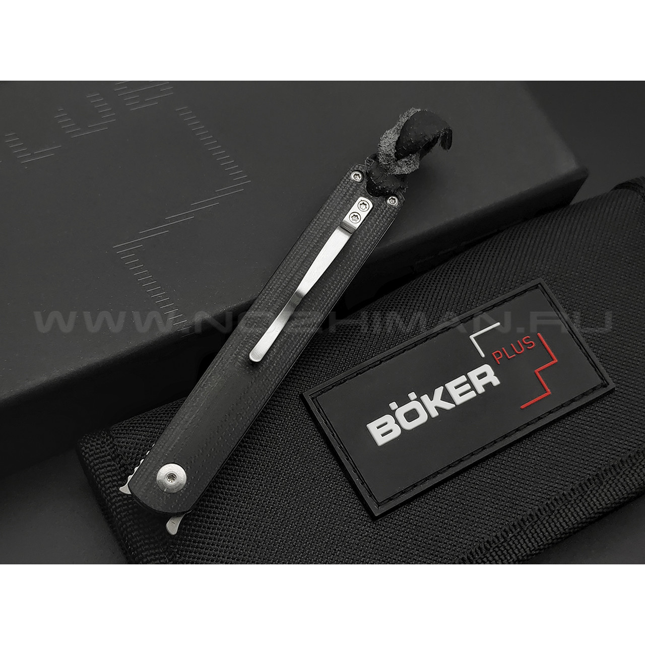 Нож Boker Plus Nori 01BO890 сталь VG-10, рукоять G10 black