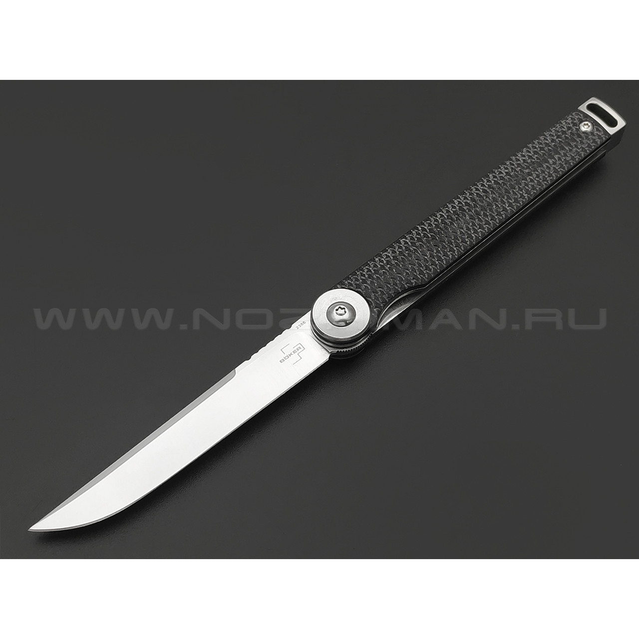 Нож Boker Plus Kaizen Black 01BO390 сталь D2, рукоять G10 black