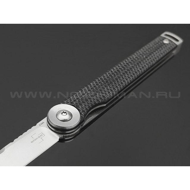 Нож Boker Plus Kaizen Black 01BO390 сталь D2, рукоять G10 black