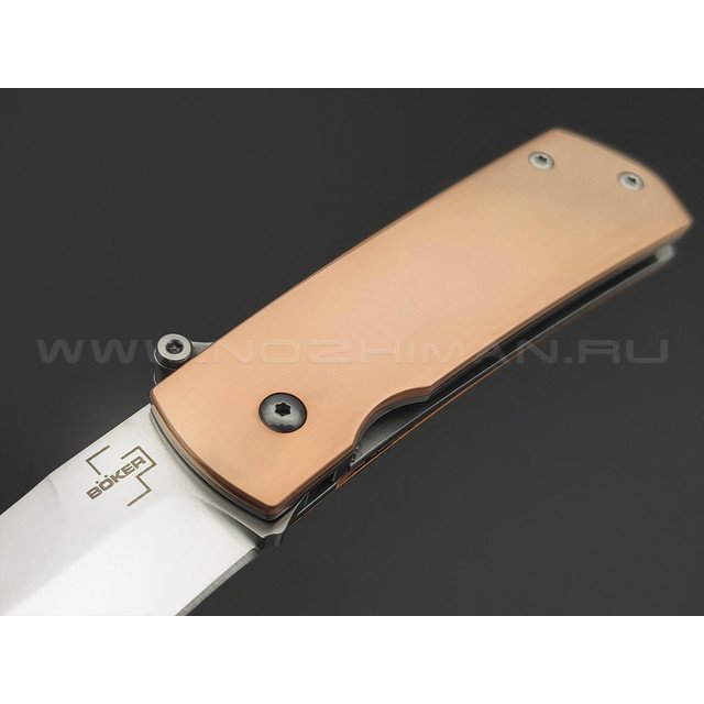 Нож Boker Plus Shamsher Copper 01BO362 сталь D2, рукоять Медь