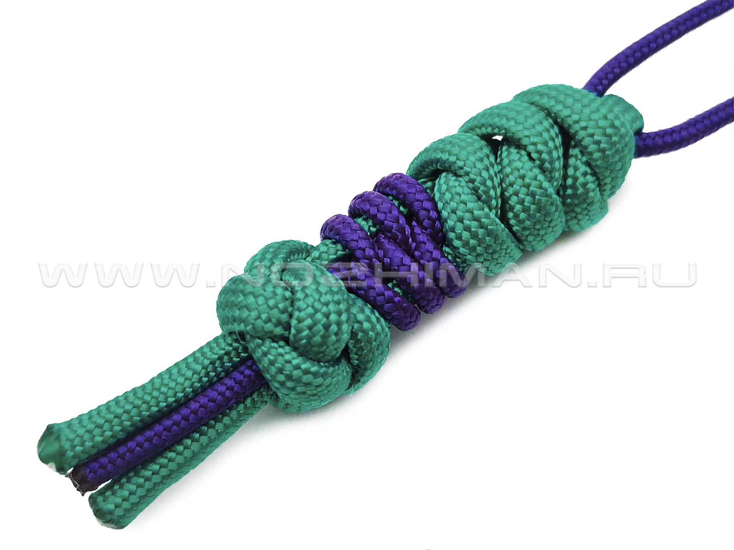 Темляк Vilka Custom - Emerald & Purple