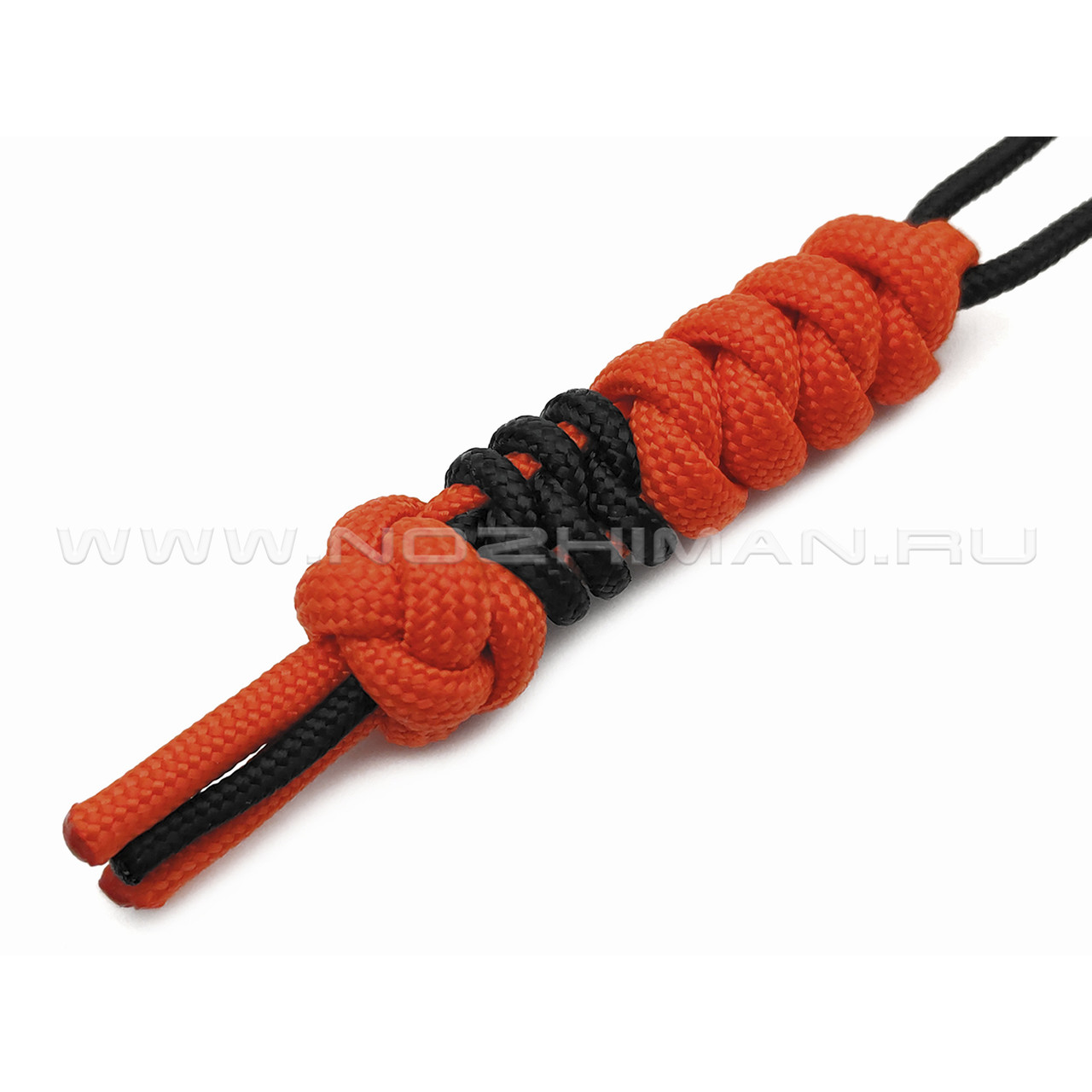 Темляк ОрЛина - Neon Orange 550 & Black 275