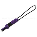 Темляк ОрЛина - Black & Purple (275 minicord & 550 paracord) Темляк ОрЛина - Black & Purple (275 minicord & 550 paracord)