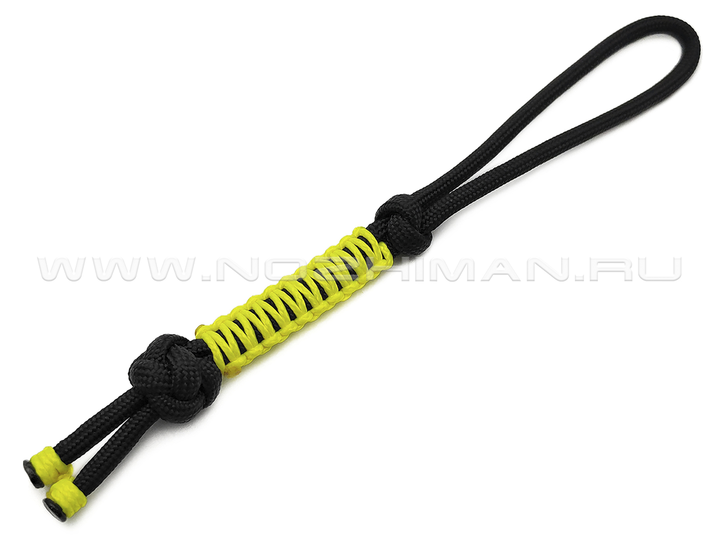 Темляк Vilka Custom - Black & Neon yellow